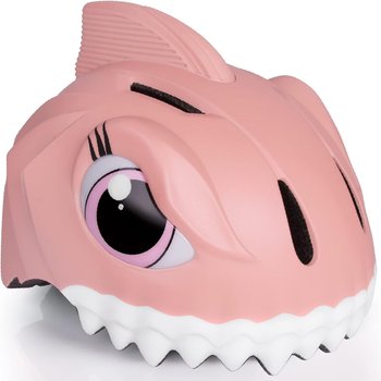 Kask rowerowy 3D z jednorożcem i rekinem 3D dla dziewczynek i chłopców, bezpieczny kask dla dzieci w wieku 3-8 lat, wielofunkcyjny kask rowerowy do hulajnogi - Inna marka