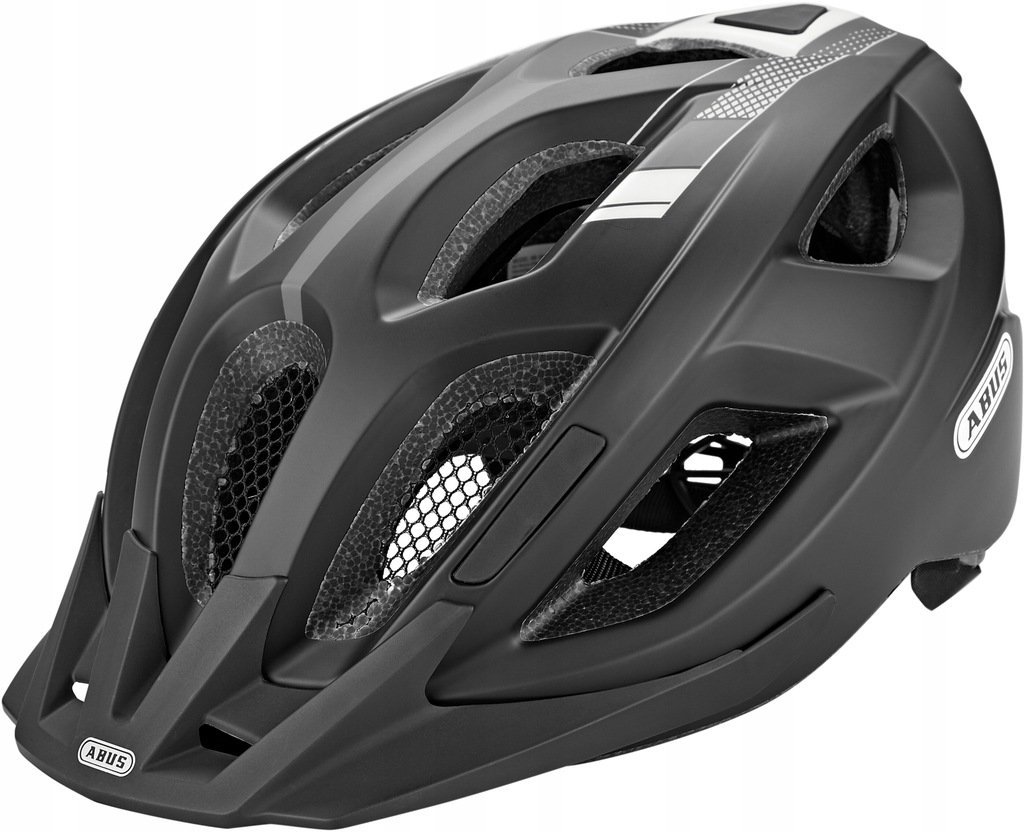 Фото - Шолом велосипедний ABUS Kask rowerowy  Aduro czarny 2.0 r. L 58-62 cm 