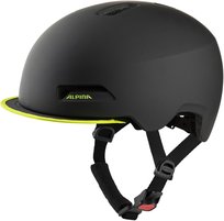 Kask rowerowy ALPINA Brooklyn black neon yellow 57-62 cm Alpina