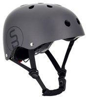 Kask Rowerowy Dla Dzieci Perfect Fit M 54-58 Cm Lekki Lampka Led Klipsy Magnetyczne Czarny Sun Baby