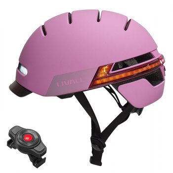 Kask Rowerowy Livall BH51M Neo BT/LED/SOS Rozm.L Różowy - Livall