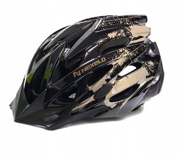 Kask rowerowy męski NEXELO czarny regulowany na rower r. 55-58 cm - Nexelo