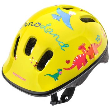 Kask rowerowy Meteor KS06 Dino rozm. S 48-52 cm żółty 24839 - Meteor