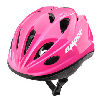 Kask rowerowy Meteor KS07 S 48-52 cm Apper różowy - Meteor