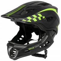 KASK ROWEROWY MTB FULLFACE REGULOWANY ODPINANA SZCZĘKA 54-58CM ENDURO VAYOX VAYOX