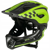 KASK ROWEROWY MTB REGULOWANY FULLFACE ODPINANA SZCZĘKA 54-58CM ENDURO VAYOX VAYOX