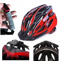Kask Rowerowy Regulowany Dla Dziecka Z Daszkiem Wygodny Lekki Na Rower MOMIX