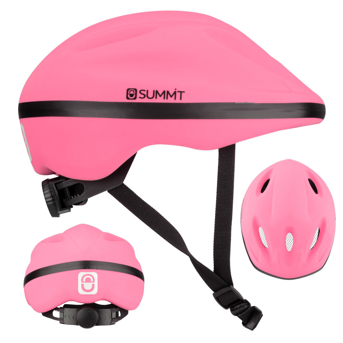 Kask rowerowy regulowany dziecięcy SUMMIT 52-56 - Summit | Sport Sklep ...