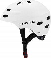 Kask rowerowy regulowany Motus orzeszek HT-40 biały L