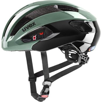 Kask rowerowy Uvex Rise MOSS GREEN-BLACK 56-59 cm - UVEX