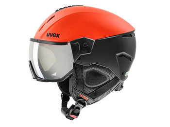 Kask Uvex Instinct Visor Fierce Red Black Mat  2023 - UVEX