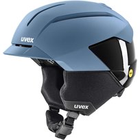 Casque Vélo Route Uvex Unbound MIPS Sarcel - Noir Mat/bleu, Taille 54-58 Cm, Neuf Sans Boîte