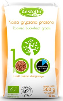 Kasza Gryczana Prażona BIO 500g - Lestello - Lestello