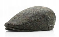 Kaszkiet Męski Ocieplany Czapka Premium 100% Wełna