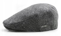 Kaszkiet Męski Ocieplany Czapka Premium Wełniany