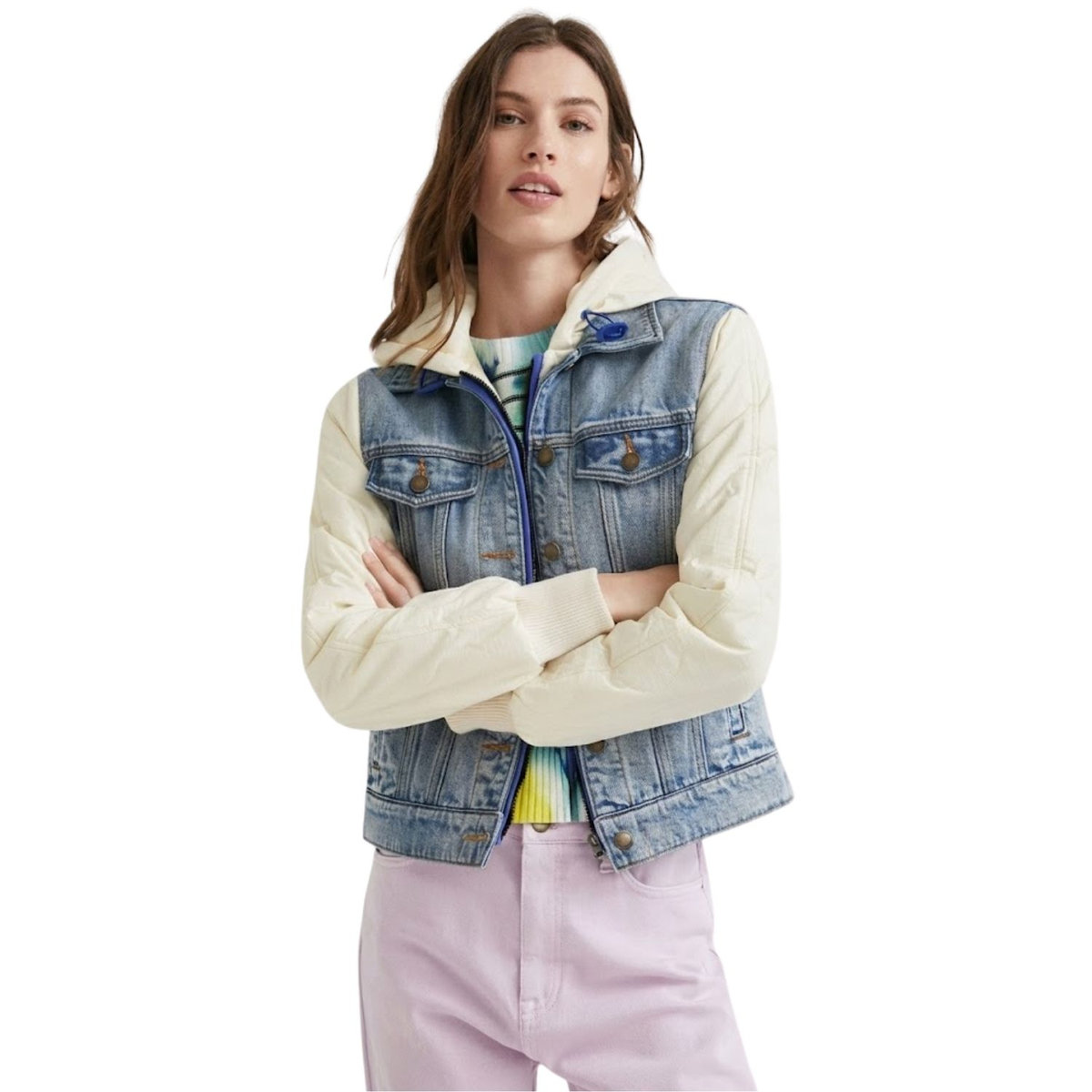 DESIGUAL Katana damska Desigual San Francisco przejściowa z kapturem katana-XS