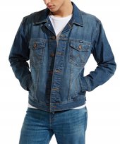 Katana Wrangler WESTERN DENIM JACKET 112128892 W4481514V Mid Stone 3XL Wrangler