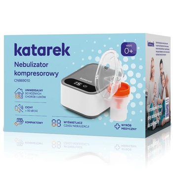 Katarek Nebulizator Kompresorowy Inhalator 1 szt. - Helpmedi