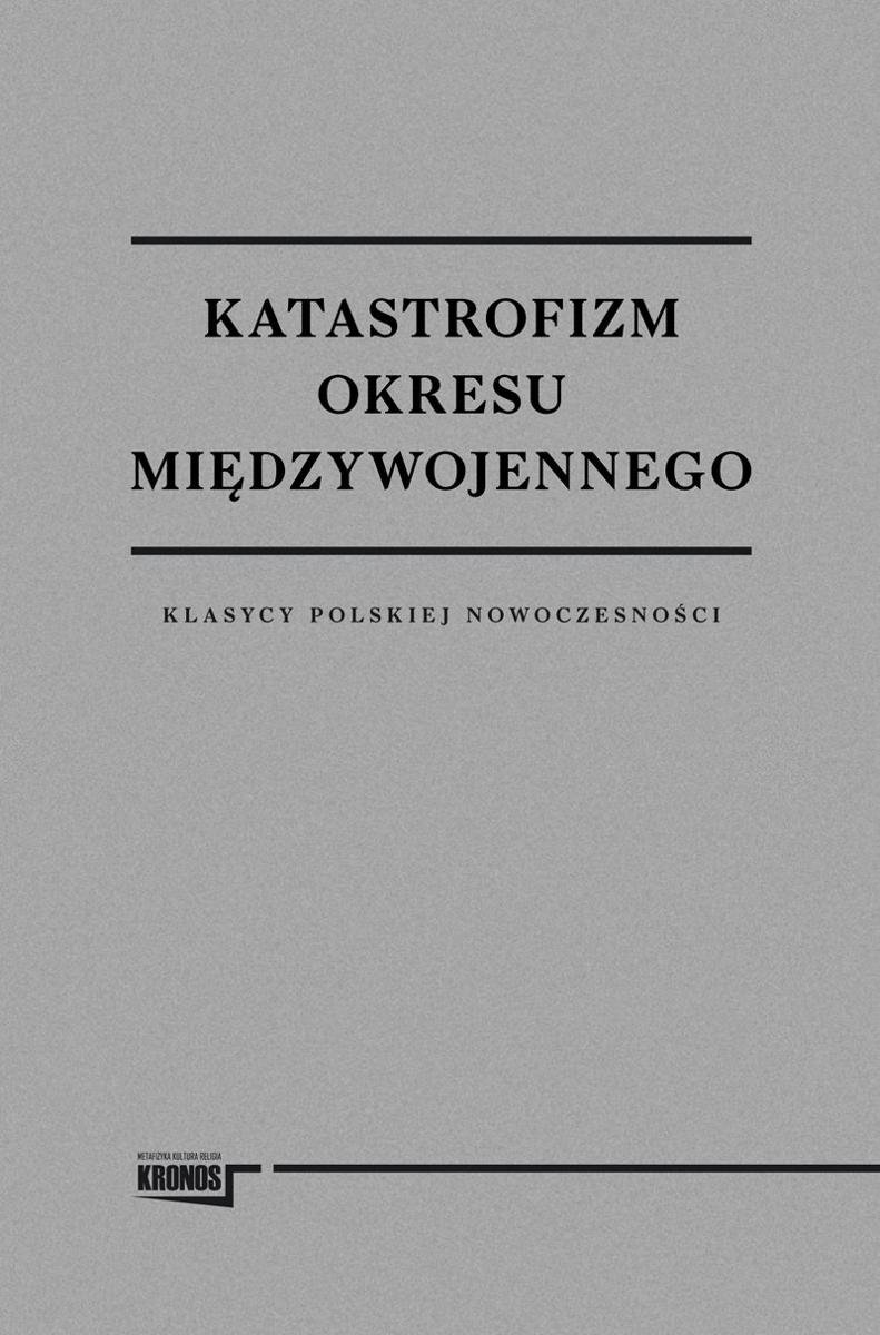 Katastrofizm okresu międzywojennego - ebook epub