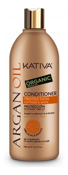 Kativa, Argan Oil, odżywka do włosów z olejkiem arganowym, 500 ml - Kativa