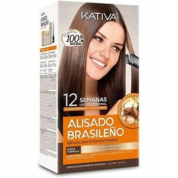kativa zestaw do prostowania włosów alisado brasileno - Inne