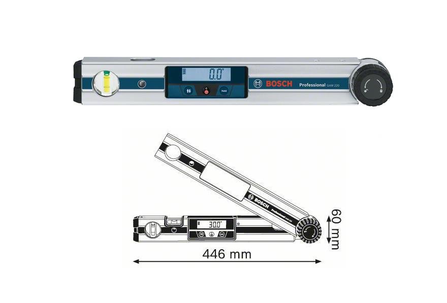 Kątomierz BOSCH GAM 220, 40 cm