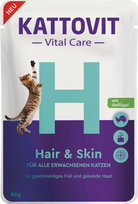 Kattovit Vital Care Hair&Skin Z Drobiem 85g gładka Sierść I Zdrowa Skóra