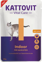 Kattovit Vital Care Indoor Z kurczakiem 85g Utrzymanie Niskiej Wagi