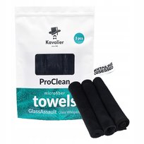 KAVALIER GLASS WHISPERER 3PACK 41x41cm ręcznik z mikrofibry do szyb