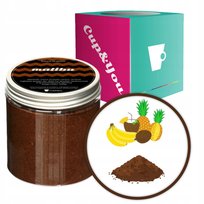 Kawa aromatyzowana o smaku MALIBU mielona deserowa ARABICA Cup&You 200g na prezent upominek dla kobiety mężczyzny faceta mamy taty żony męża