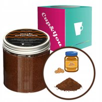 Kawa aromatyzowana o smaku MASŁA ORZECHOWEGO mielona arabica Cup&You 200g na prezent upominek dla kobiety mężczyzny faceta mamy taty żony męża