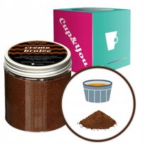 Kawa aromatyzowana smakowa CREMEE BRULEE mielona ARABICA PREMIUM 200g na prezent upominek dla kobiety mężczyzny faceta mamy taty żony męża