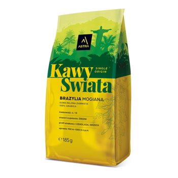 Kawa Astra Brazylia ziarnista 185g - ASTRA COFFEE & MORE