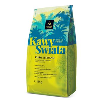 Kawa Astra Kuba ziarnista 185g - ASTRA COFFEE & MORE
