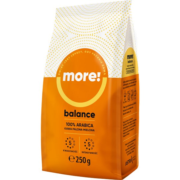 Kawa Astra More Balance mielona 250g ASTRA COFFEE & MORE Sklep