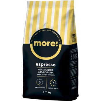 Kawa Astra More Espresso ziarnista 1kg - ASTRA COFFEE & MORE