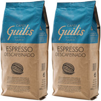 Kawa Bezkofeinowa 100% Ziarno 2X1Kg Cafeś Guilis