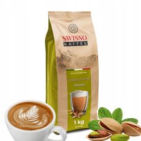 Kawa Cappuccino pistacjowa Swisso Kaffee Wysoka Jakość 1kg