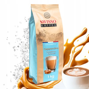 Kawa Cappuccino Salty Caramel słony karmel Swisso Kaffee Premium 1kg - Swisso