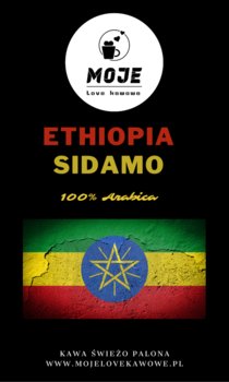 Kawa Etiopia Sidamo 250G Zmielona - Moje Love Kawowe