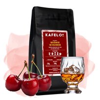 Kawa Kafelov smakowa WIŚNIE W RUMIE 500g mielona