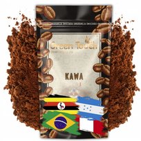 Kawa Mielona 100% Arabica Green Touch Blend 200 G Brazylia Uganda Peru