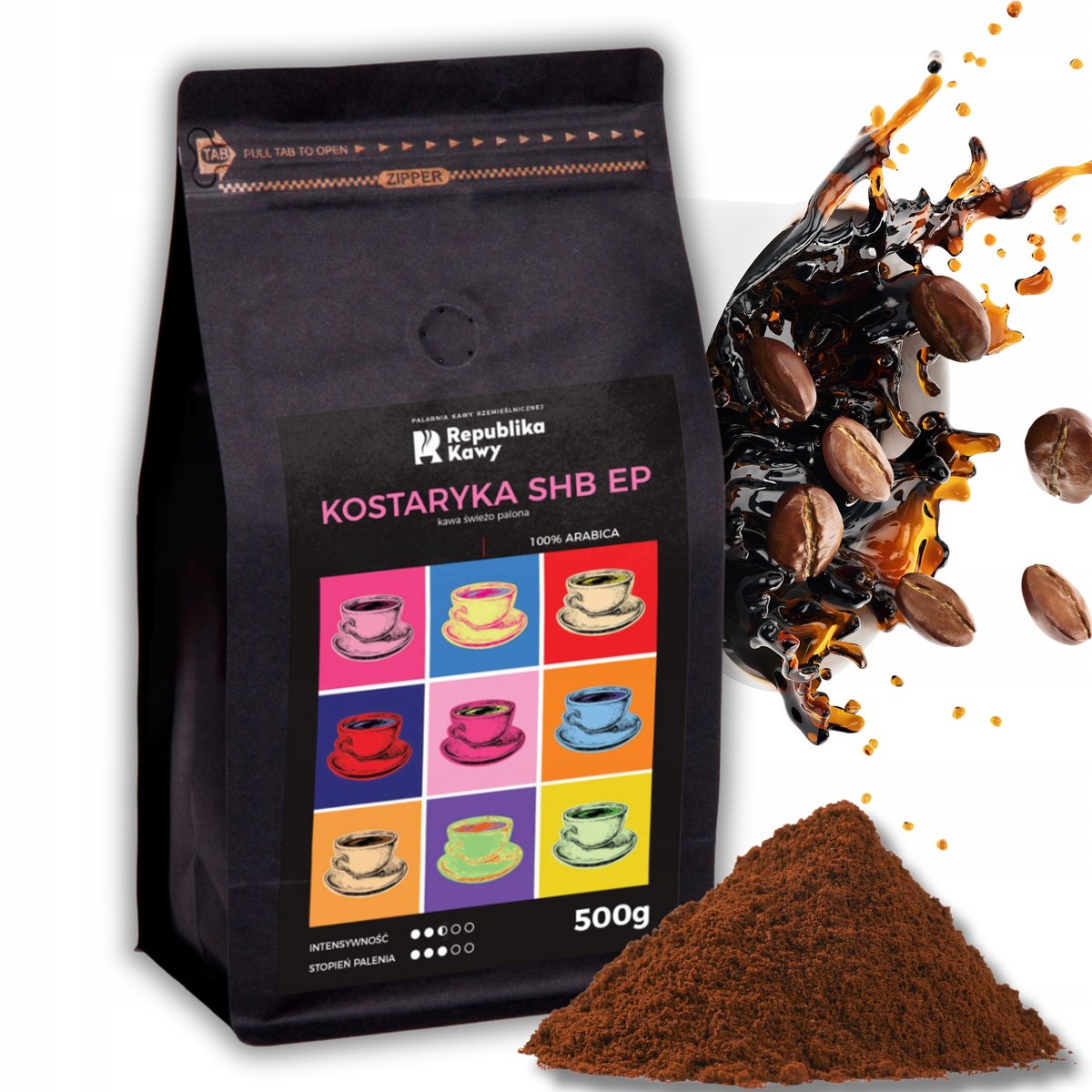 KAWA MIELONA 100 ARABICA KAWA WIE O PALONA KOSTARYKA TARRAZU SHB EP kawa-mielona-100-arabica-kawa-wie-o-palona-kostaryka-tarrazu-shb-ep