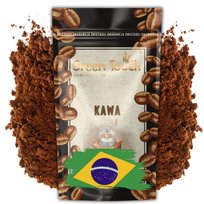 Kawa Mielona Brazylia Santos 100% Arabica Świeża 200 G Green Touch