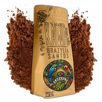 Kawa Mielona Brazylia Santos 100% Arabica Świeża 250 G Green Touch
