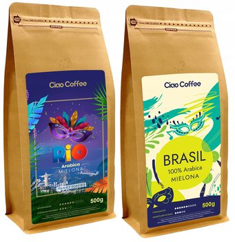 Kawa Mielona Ciao Coffee ZESTAW ARABICA 2x500g 72H - Nuno