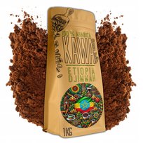 Kawa Mielona Etiopia Djimmah Ethiopia 100% Arabica 1 Kg Green Touch