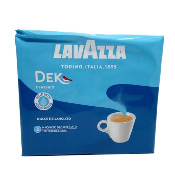 Kawa mielona LAVAZZA Dek Classico 2x250 g bezkofeinowa
