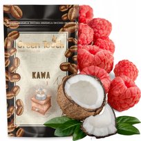 Kawa Mielona Smakowa Kokos Z Maliną Kokosowa Malinowa 200 G Green Touch