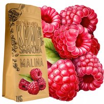 Kawa Mielona Smakowa Malinowa Soczysta Malina Arabica 1 Kg Green Touch